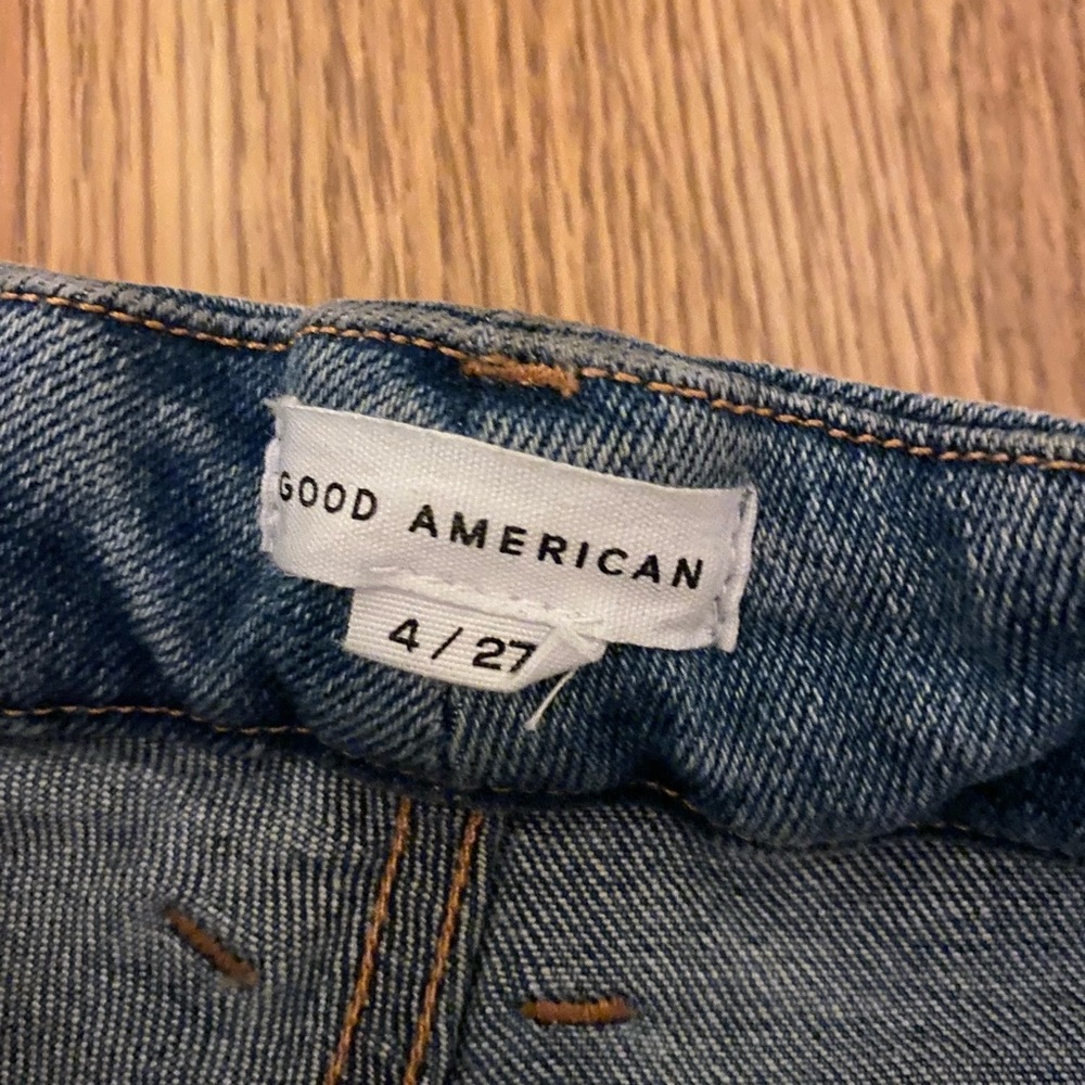 GOOD AMERICAN RIPPED JEANS - Picture 3 of 4